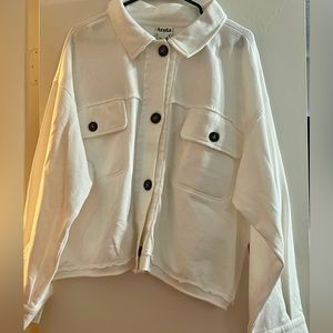 WHITE ARULA SHACKET- BRAND NEW
